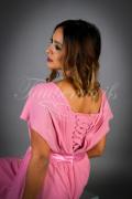 Brautjungfernkleid TWSP01 - Brautjungfernkleid Jumpsuit Hosenanzug Chiffon Schnürung Kurzarm 3