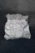 Brautbeutel T0003 - Brautbeutel Brauttasche Satin Organza Spitze Blume 1