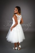 Brautkleid TW0028B - kurz voluminös Tüll Spitze Perlen Standesamt Vintage 3