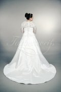 Brautkleid TW0166B - Übergröße Plus XXL Große Größe A-Linie Spitze Trompetenärmel 3