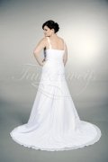 Brautkleid TW0170B - Übergröße Plus XXL Große Größe A-Linie Chiffon Perlen Träger 3