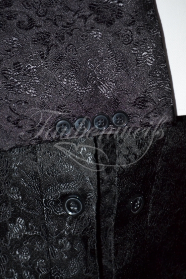 Anzug TW0001AN - Bräutigam schwarz 2reihig Mischgewebe Wolle Polyester 5