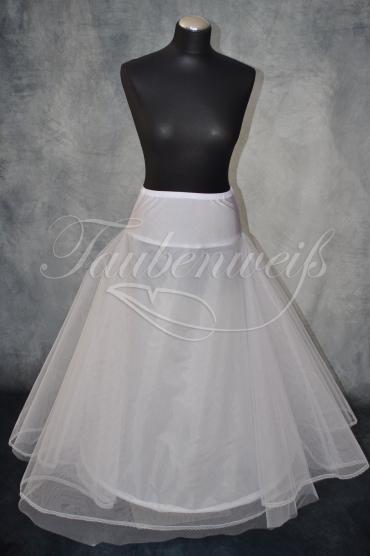 Reifrock R0001 - Reifrock Petticoat ein Reifen elastischer Bund für A-Linie
